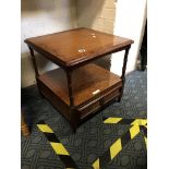 TWO TIER SIDE TABLE