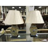 PAIR OF TABLE LAMPS