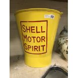 LARGE YELLOW SHELL BUCKET