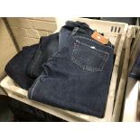 5 PAIRS LEVI 501 JEANS & 1 PAIR DIESEL