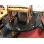 MAHOGANY TILT TOP TABLE - NEEDS BOLTS