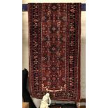 NORTH WEST PERSIAN MALAYER RUNNER 303CM X 80CM