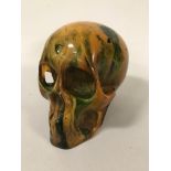 COLOUR SKULL PAPERWEIGHT