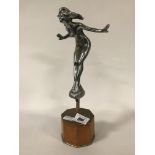 CHROME DECO MASCOT FIGURE ON BASE