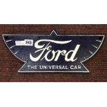 CAST IRON FORD SIGN