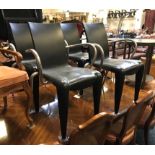 SET OF 4 PHILIPPE STARCK LOUIS 20 CHAIRS