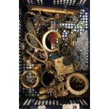 COLLECTION OF COSTUME JEWELLERY - SOME SILVER