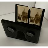 ANTIQUE CAMERASCOPE 3D POCKET CARD VIEWER