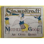 1919 STAMPKRAFT MOTHER GOOSE AND OTHER RHYMES BY BARSE & HOPKINS NEW YORK