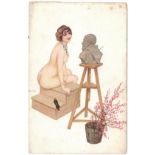 RAPHAEL KIRCHNER POSTCARD