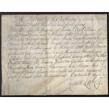 1804 ARBROATH GUILDRY ACT IN FAVOUR OF MR JOHN TOWNS