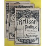 THREE FRENCH MAGAZINES L'ARTISAN PRATIQUE APRIL MAY JUNE 1922