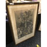 RELIGIOUS PRINT - FRAMED