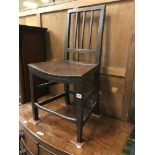 EARLY OAK CHAIR