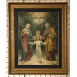 JESUS, MARY & JOSEPH RELIGIOUS PICTURE