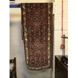NORTH WEST PERSIAN MALAYER RUNNER 300CM X 85CM