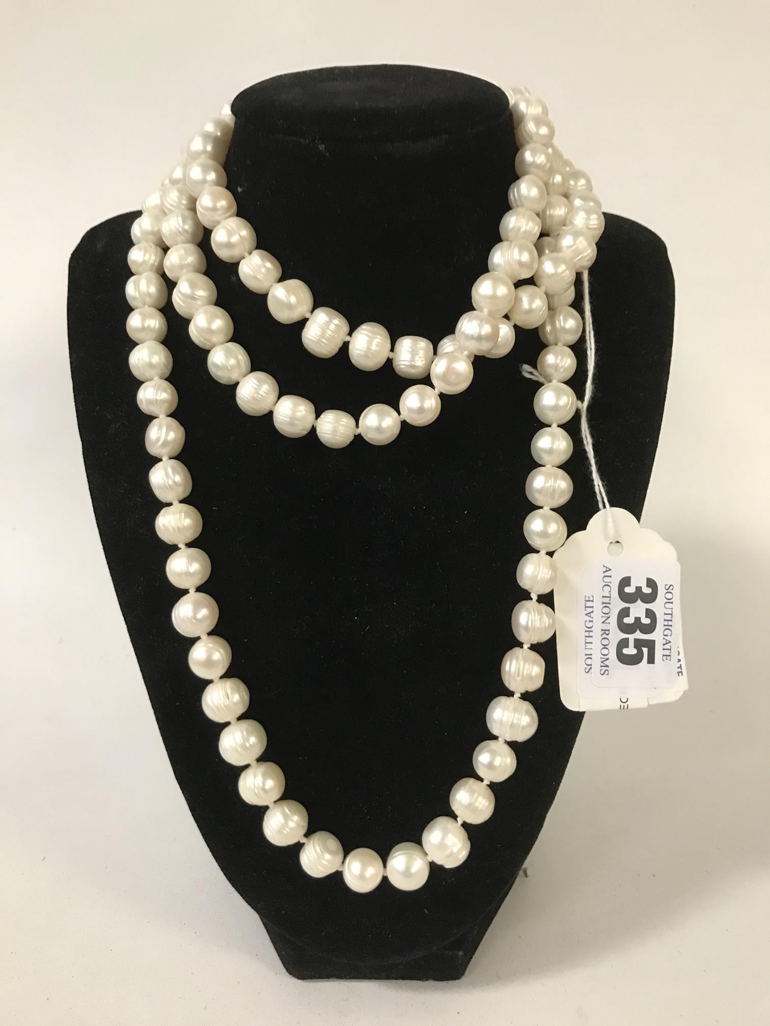 OPERA LENGTH PEARL NECKLACE