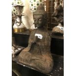 LARGE BRONZE BUDDHA