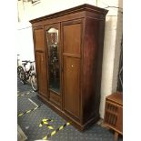 EDWARDIAN TRIPLE WARDROBE