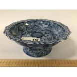 BLUE & WHITE CHINESE BOWL