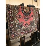 FINE CENTRAL PERSIAN QUM RUG 162CM X 113CM