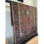 CENTRAL PERSIAN KASHAN CARPET 365CM X 240CM