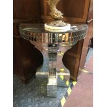 MIRROR HALL TABLE (GLASS CRACKED)