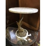 MYTHOLOGICAL FISH SIDE TABLE