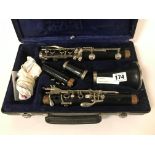 CASED CLARINET