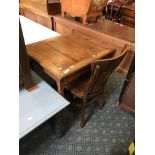 SMALL TABLE WITH DRAWER & CHAIR