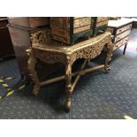 ORNATE HALL TABLE