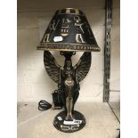 ART DECO STYLE EYGPTIAN FIGURE LAMP