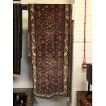 NORTH WEST PERSIAN MALAYER RUNNER 300CM X 85CM