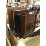 LARGE BELLOWS CAMERA (NOT COMPLETE, BODY ONLY)