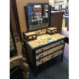 DECOUPAGE DRESSING TABLE