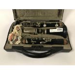 CASED CLARINET