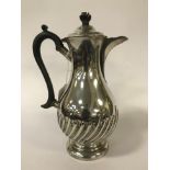 SHEFFIELD SILVER HM HOT WATER JUG