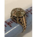 OLD CUT DIAMOND RING