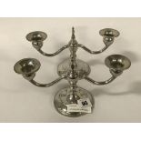 PAIR HM SILVER CANDELABRA