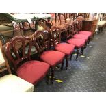 SET OF 6 DINING CHAIRS