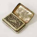 19THC HM SILVER VINAIGRETTE