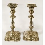 PAIR HM SILVER CANDELSTICKS