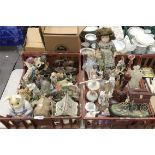 QTY FIGURES & ANIMAL FIGURES - 3 TRAYS