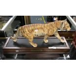 LARGE TIGER ON STAND