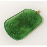 GREEN PENDANT