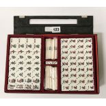 CASED MAHJONG SET