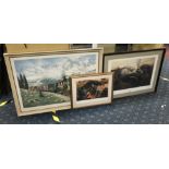 3 FRAMED RAILWAY PRINTS