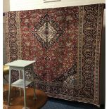 CENTRAL PERSIAN KASHAN CARPET 350CM X 265CM