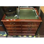 YEW 4 DRAWER FILING CABINET