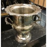 SILVER PLATE WINE COOLER